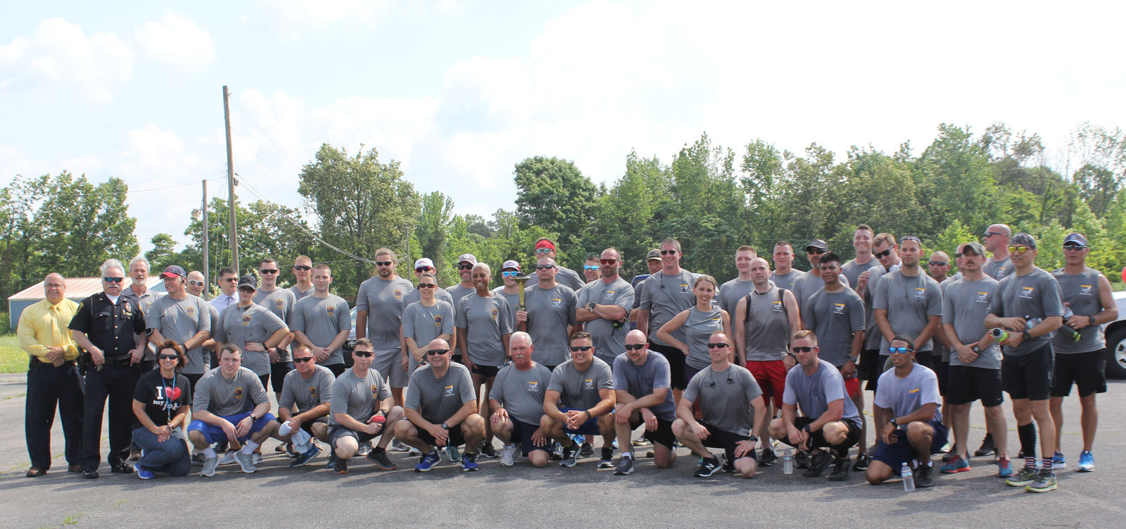 Carrying a torch for Special Olympics